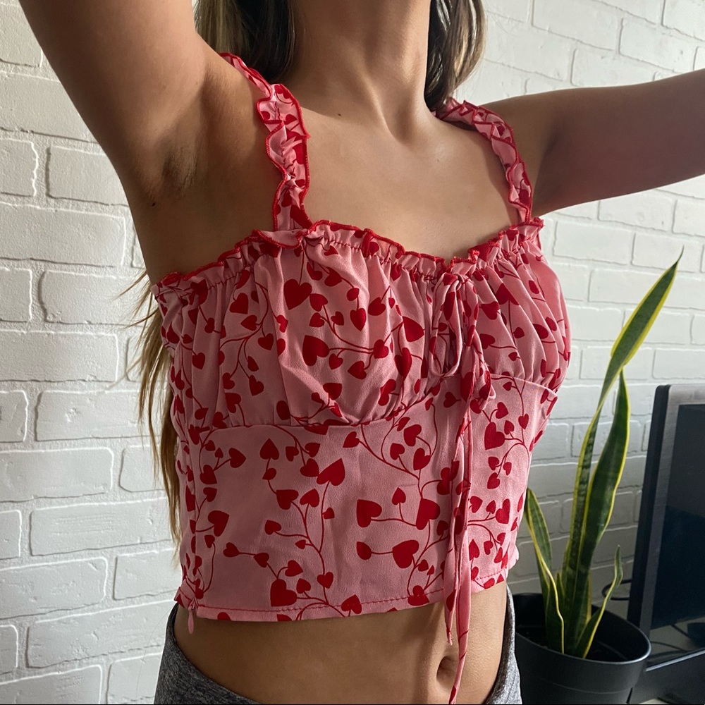 ❌SOLD❌ Shein pink crop top
